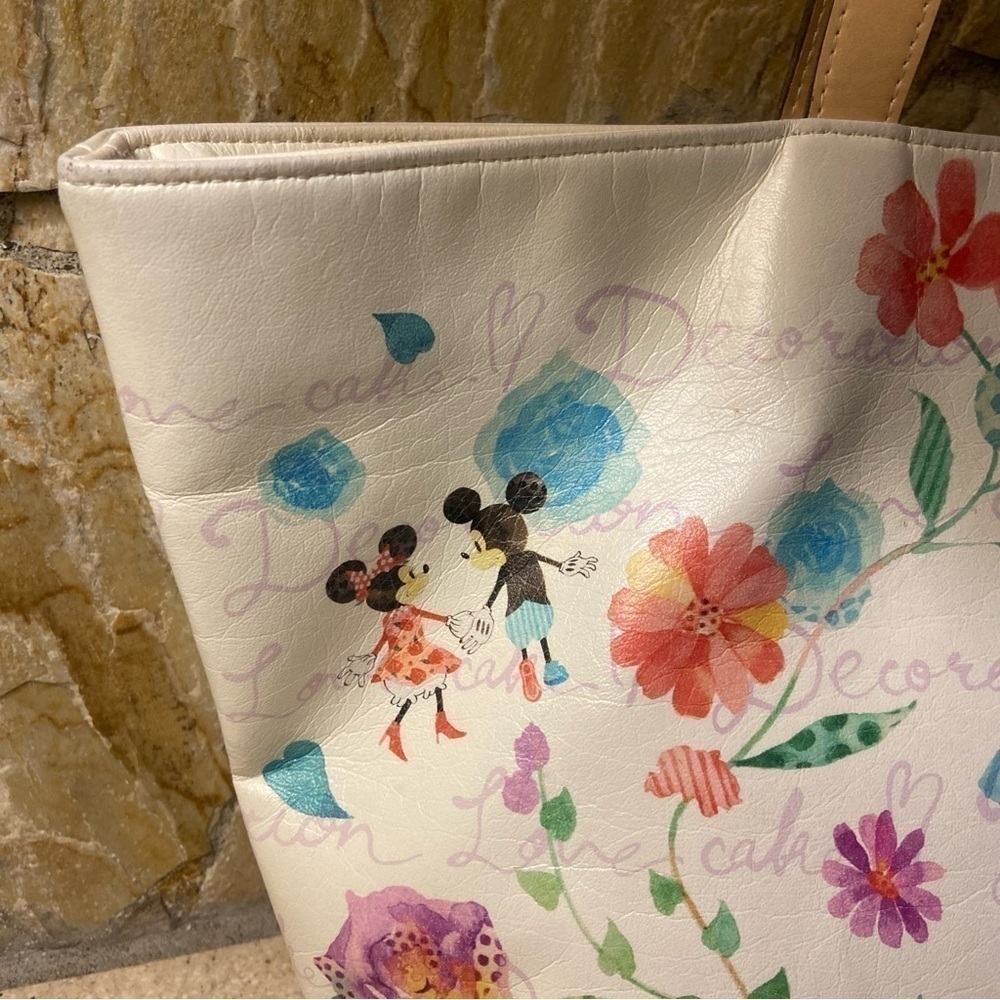Disney Samantha Thavasa vintage tote purse  - Mickey and Minnie with Unicorn - Picture 7 of 16